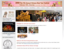 Tablet Screenshot of chinesenewyearfestival.org